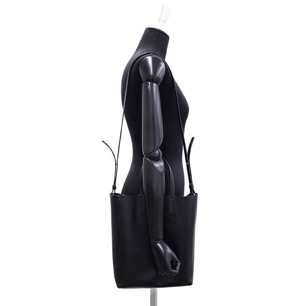 Celine Cabas Vertical 2way Crossbody Bag Grained Calf Leather - Picture 9 of 9